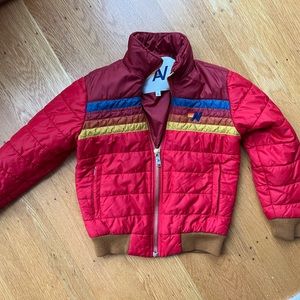 Aviator Nation KID'S JOURNEY JACKET - CHERRY size 6